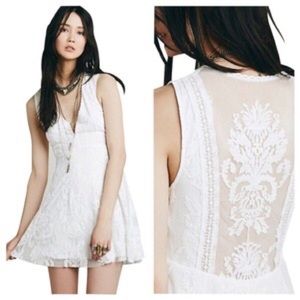 Free People Reign Over Me Sleeveless Lace Dress